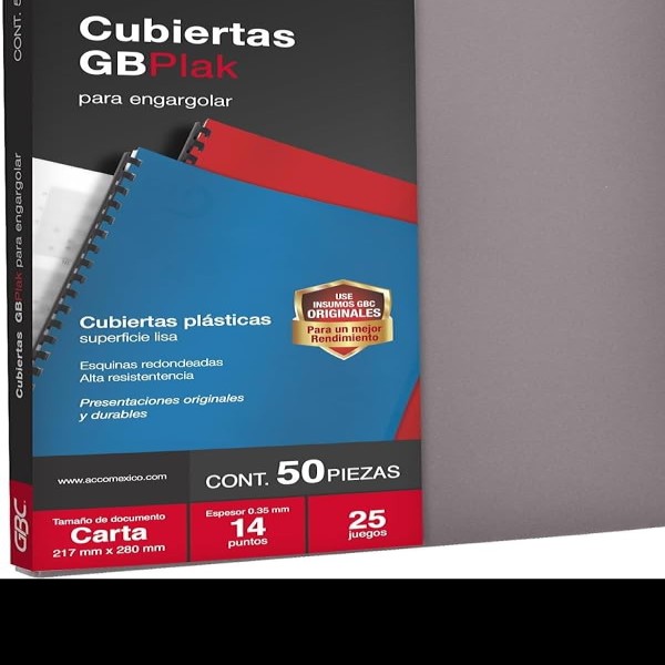 CUBIERTA CTA. GBPLAK LISO HUMO P3548 PAQUETE C25 JUEGOS